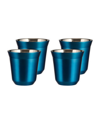 Zestaw 4 niebieskich kubków 240 ml Zestaw 4 niebieskich kubków 240 ml