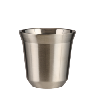 Kubek 350 ml SREBRNY, z czarną pokrywką Kubek 350 ml SREBRNY, z czarną pokrywką